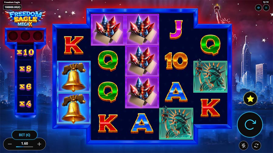 Freedom Eagle Mega X slot