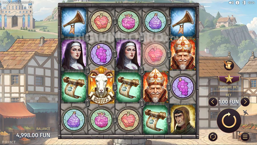 Holy Hand Grenade 2 Dream Drop slot