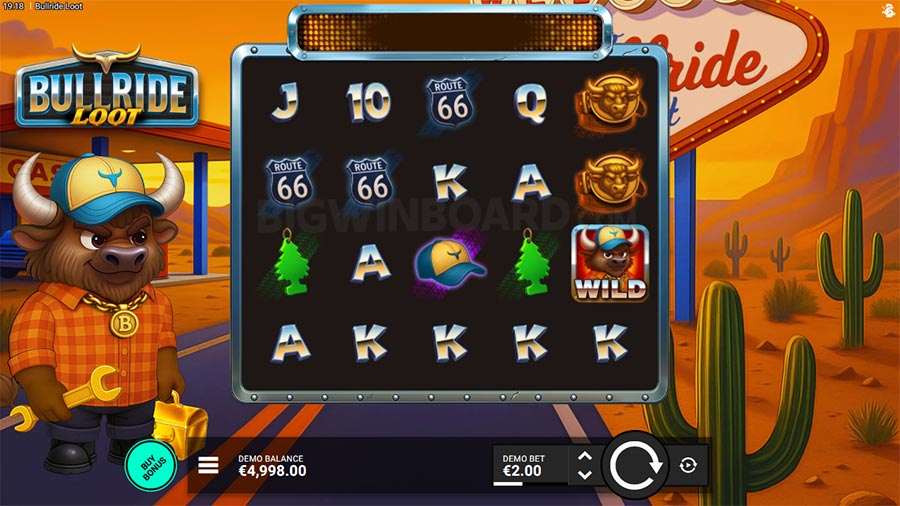 Bullride Loot slot