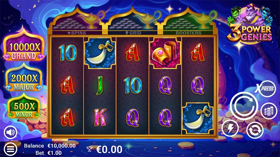 3 Power Genies slot
