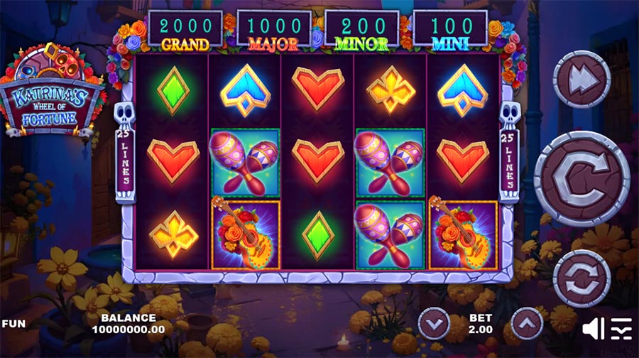 Katrina’s Wheel of Fortune slot