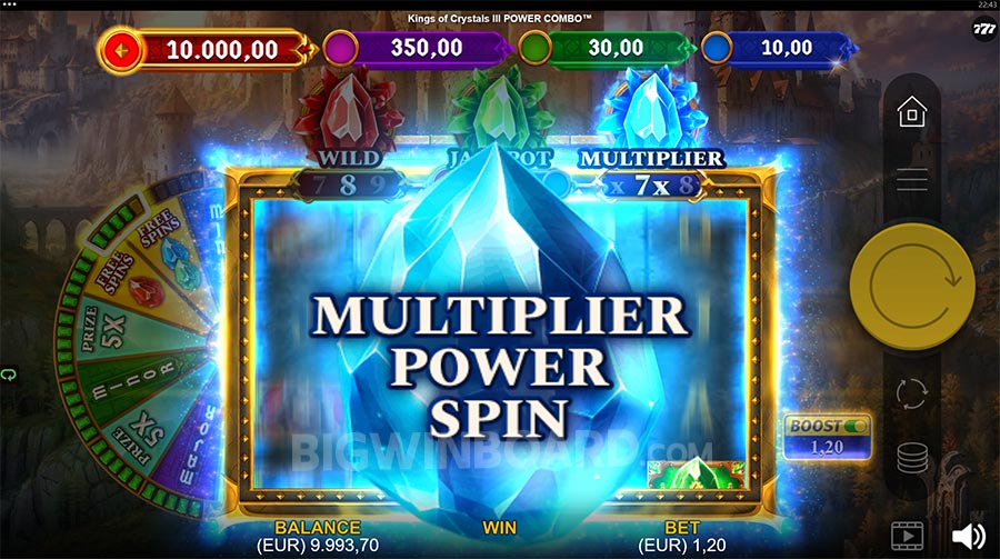 Kings of Crystals III Power Combo slot