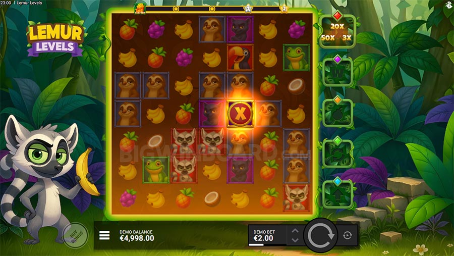 Lemur Levels slot