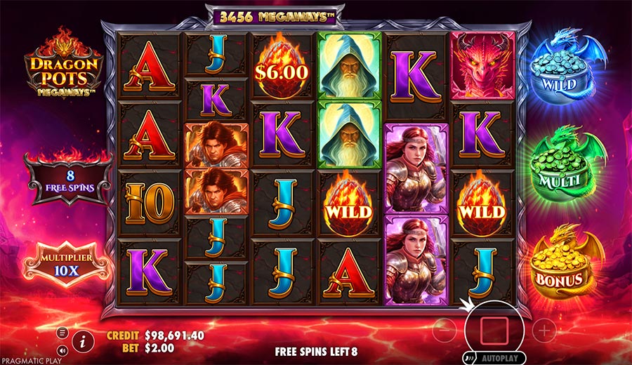 Dragon Pots Megaways slot