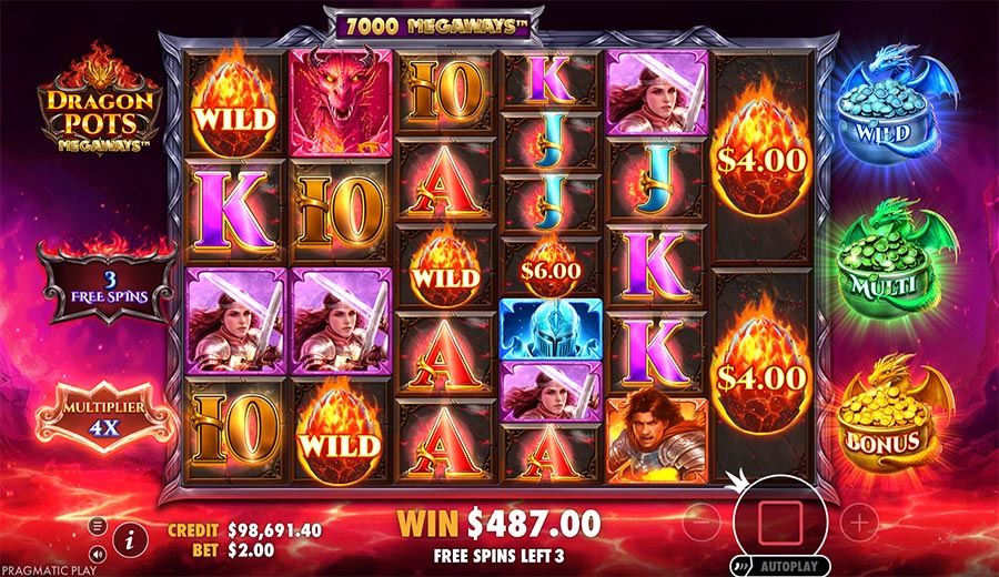 Dragon Pots Megaways slot
