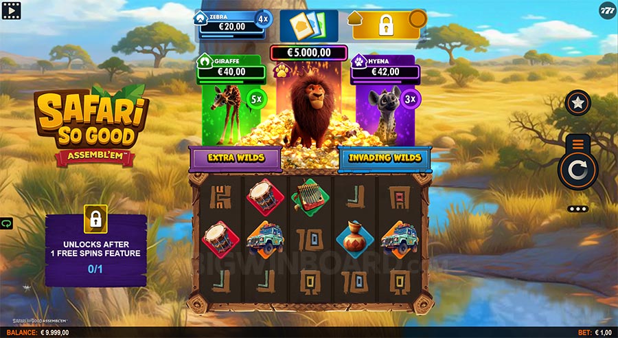 Safari So Good Assembl'em slot