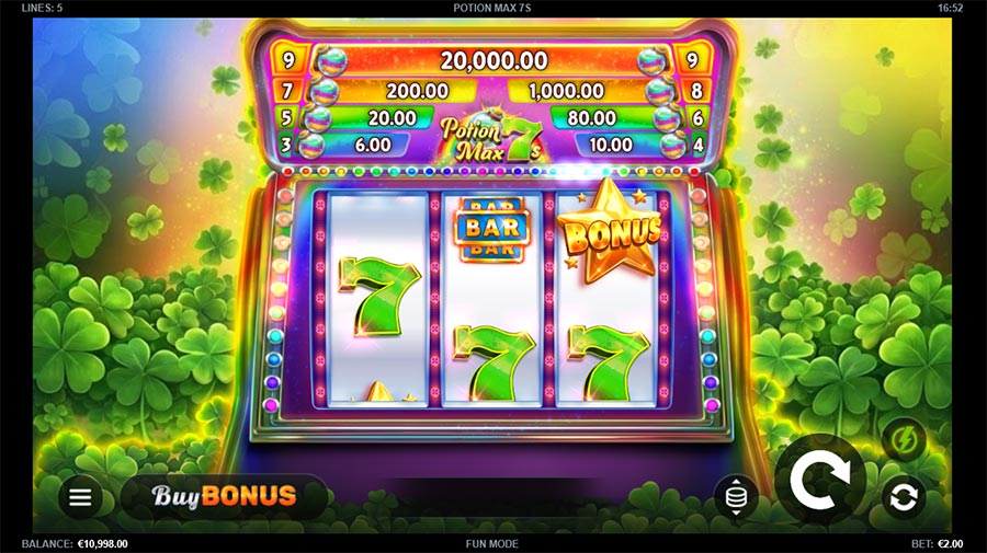 Potion Max 7s slot